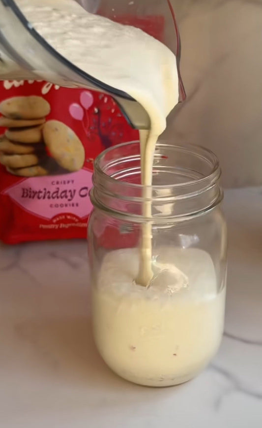 Birthday Cake Cookies Cake Batter Shake