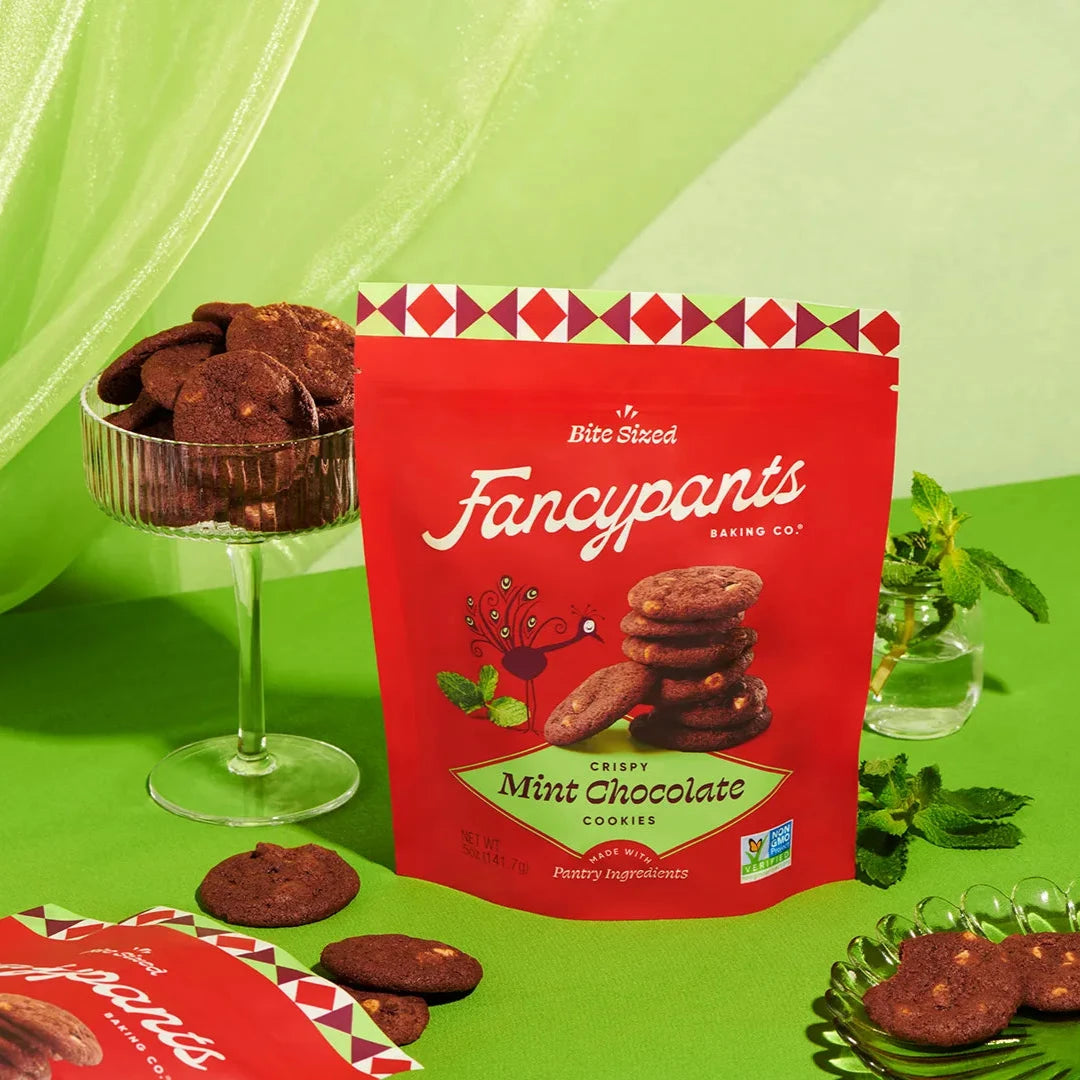 Fancypants Mint Chocolate Cookies