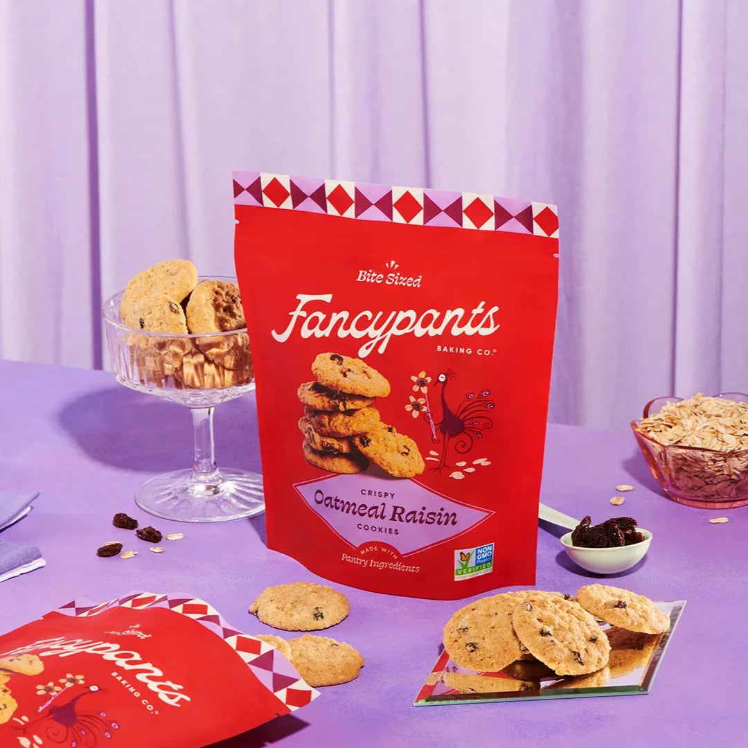 Fancypants Oatmeal Raisin Cookies