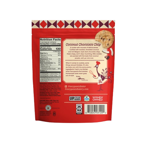 NEW! Coconut Chocolate Chip Cookies (Crisp, Toasted Coconut & Dark Chocolate)