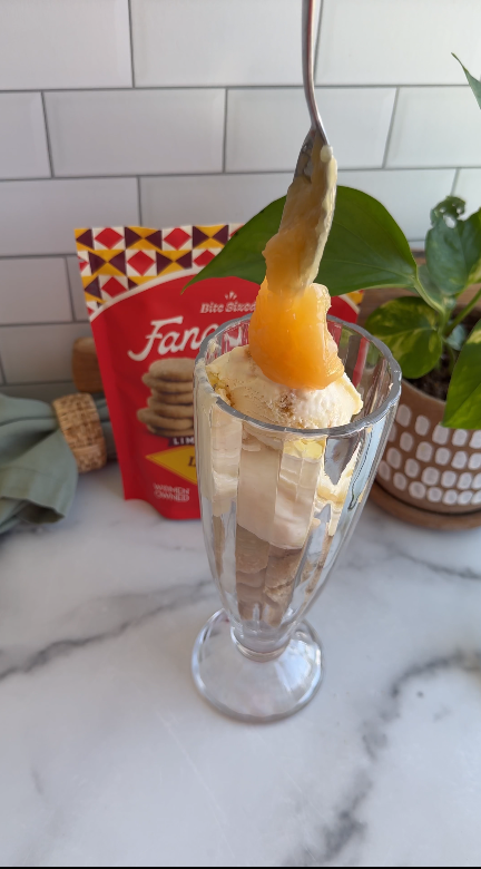 Lemon Cream Pie Ice Cream Sundae