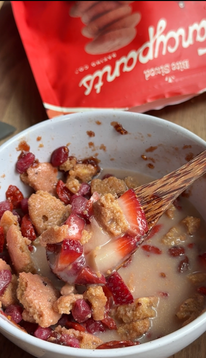 Strawberry Shortcake Cookie Bowl