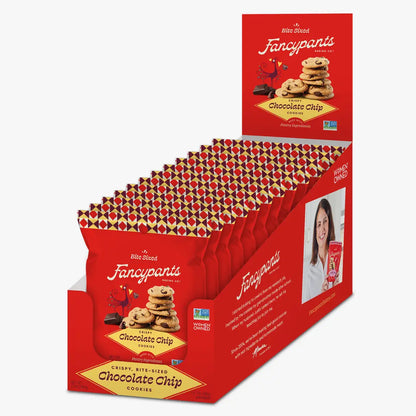 NEW! Chocolate Chip Mini Cookie Snack Packs | 24 Individually Wrapped