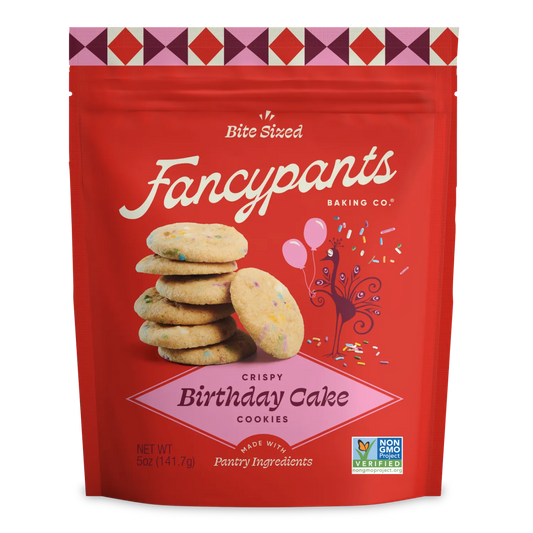 Fancypants Birthday Cake Packaging Front Panel