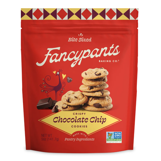 Fancypants Chocolate Chip Packaging Front Panel