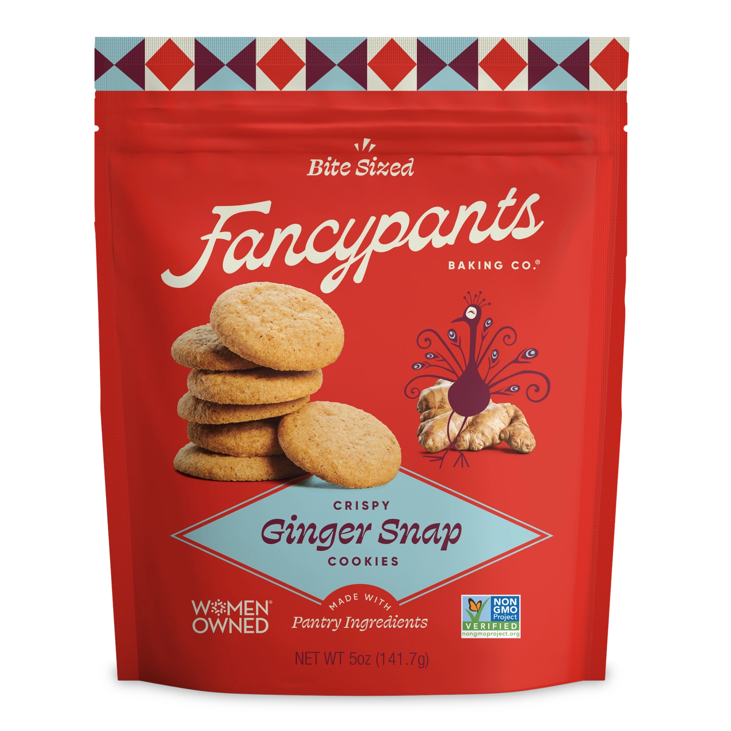 Fancypants Ginger Snap Cookies