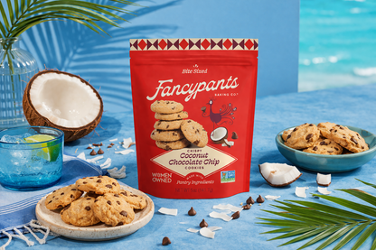 NEW! Coconut Chocolate Chip Cookies (Crisp, Toasted Coconut & Dark Chocolate)