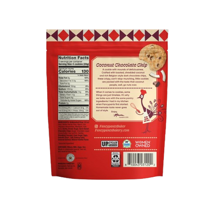 NEW! Coconut Chocolate Chip Cookies (Crisp, Toasted Coconut & Dark Chocolate)